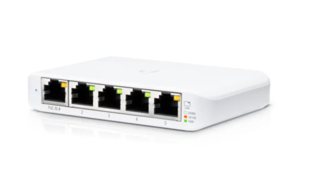 Ubiquiti UniFi Switch Flex Mini (3-pack) Gestionado Gigabit Ethernet (10/100/1000) Energía sobre Ethernet (PoE) Blanco