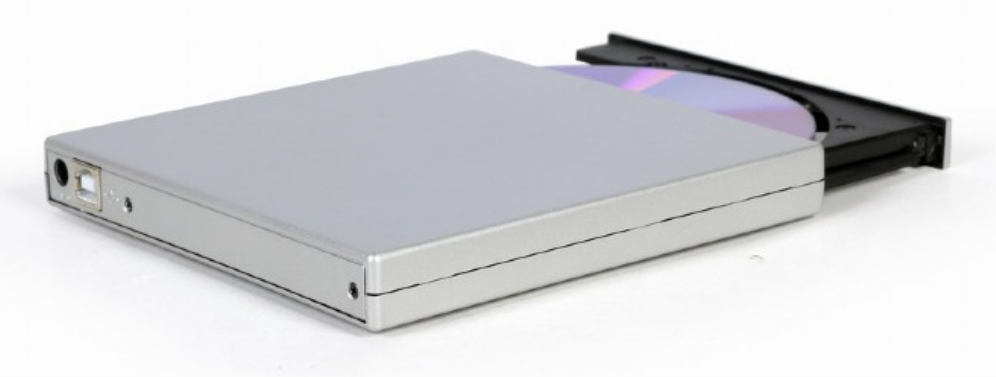 UNIDAD DE DVD USB EXTERNA GEMBIRD PLATA - detalle