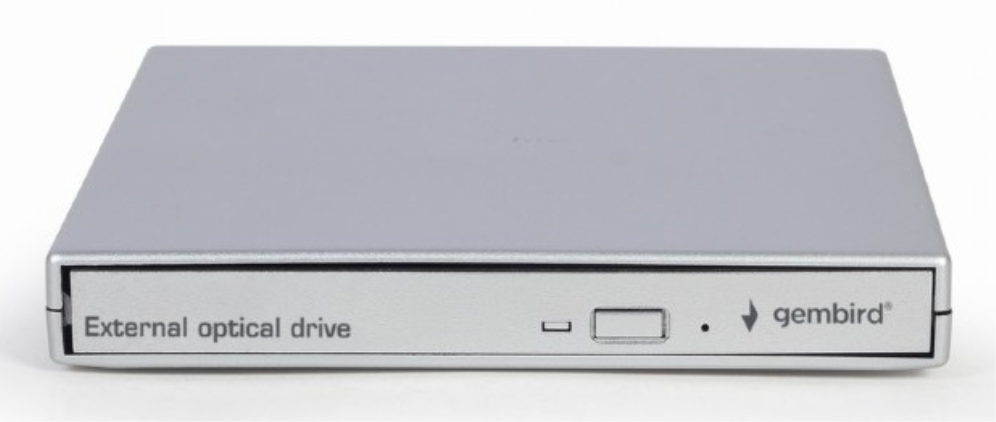 Gembird DVD-USB-021-SV unidad de disco óptico Interno DVD±RW Plata