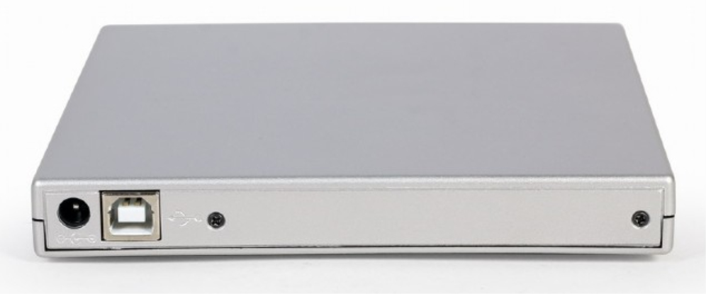 UNIDAD DE DVD USB EXTERNA GEMBIRD PLATA - detalle
