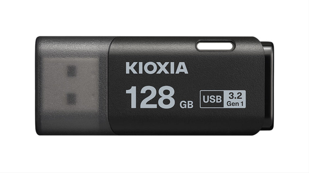 Kioxia LU301K128GG4 unidad flash USB 128 GB USB tipo A 3.2 Gen 1 (3.1 Gen 1) Negro