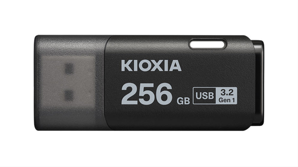 Kioxia TransMemory U301 unidad flash USB 256 GB USB tipo A 3.2 Gen 1 (3.1 Gen 1) Negro