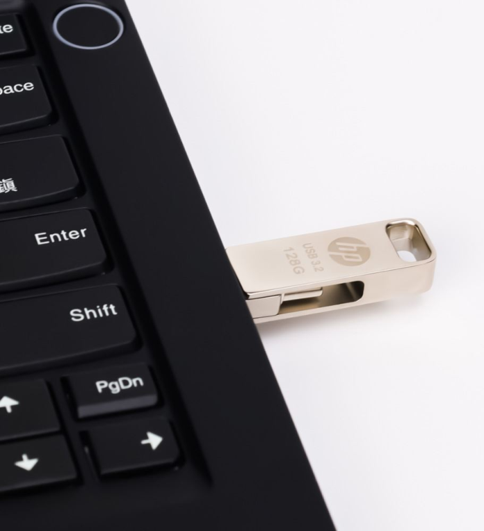 USB 3.2 HP 128GB X206C-A OTG TIPO-C METAL - detalle