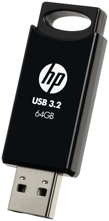 USB 3.2 HP 64GB 712W NEGRO - detalle