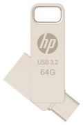 USB 3.2 HP 64GB X206C-A OTG TIPO-C METAL