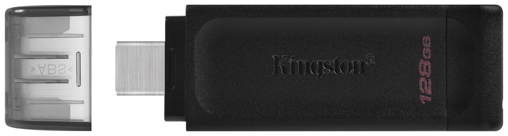 USB-C 3.2 KINGSTON 128GB DATATRAVELER 70 - detalle
