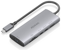 USB-C DOCK AISENS 6 EN 1 HDMI USB-A 10G 2XUSB-C 10G SD MICRO SD 20CM