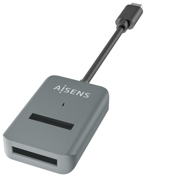 USB-C DOCK AISENS M.2 NGFF ASUC-M2D012-GR SATA/NVME A USB3.1 GEN2 GRIS - detalle