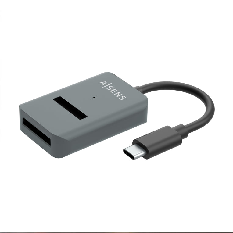 AISENS USB-C Dock M.2 (NGFF) ASUC-M2D012-GR SATA/NVMe A USB3.1 Gen2. Gris