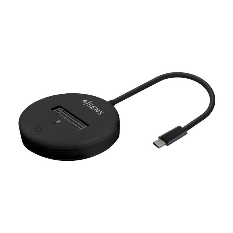 AISENS USB-C Dock M.2 (NGFF) ASUC-M2D013-BK SATA/NVMe A USB3.1 Gen2. Negra