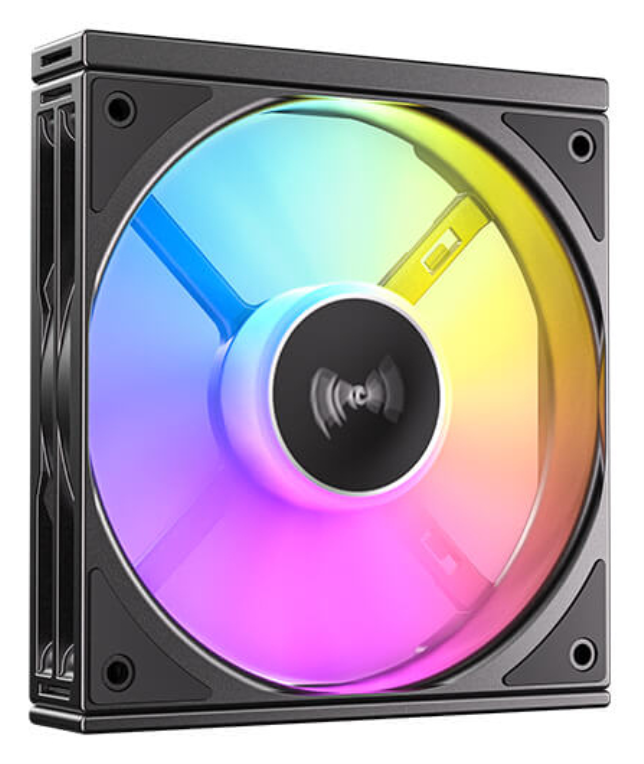 VENTILADOR CAJA ANTEC CONNECT 120 3X VENT 120MM RGB NEGRO - detalle