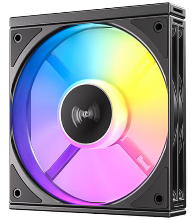 VENTILADOR CAJA ANTEC CONNECT 120 3X VENT 120MM RGB NEGRO - detalle