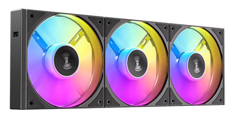 VENTILADOR CAJA ANTEC CONNECT 120 3X VENT 120MM RGB NEGRO - detalle