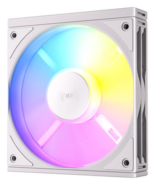 VENTILADOR CAJA ANTEC CONNECT 120 3X VENT REVERSE 120MM RGB BLANCO - detalle