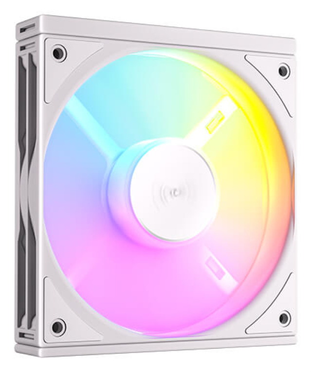 VENTILADOR CAJA ANTEC CONNECT 120 3X VENT REVERSE 120MM RGB BLANCO - detalle