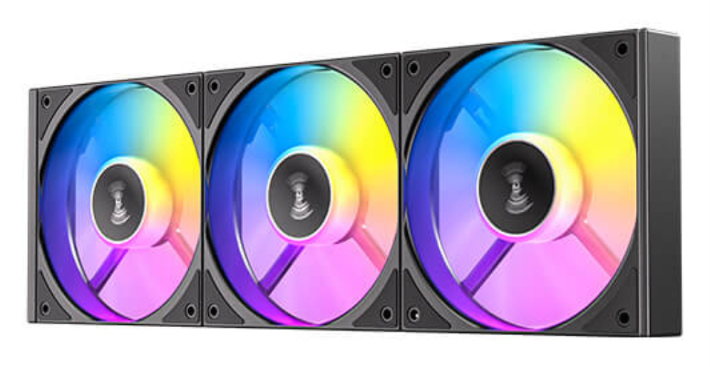 VENTILADOR CAJA ANTEC CONNECT 120 3X VENT REVERSE 120MM RGB NEGRO
