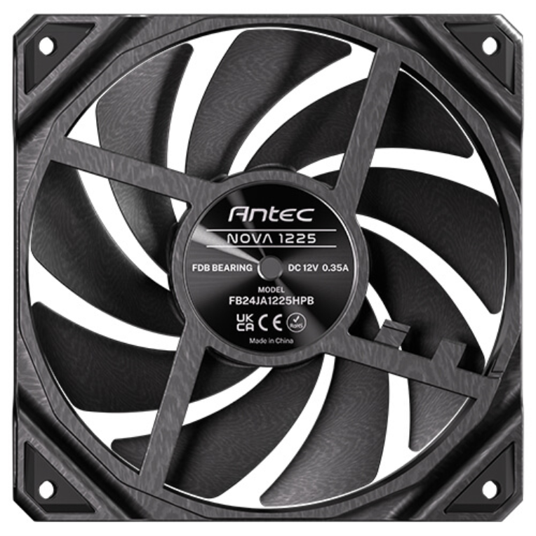 VENTILADOR CAJA ANTEC NOVA 1X VENT 120MM NEGRO