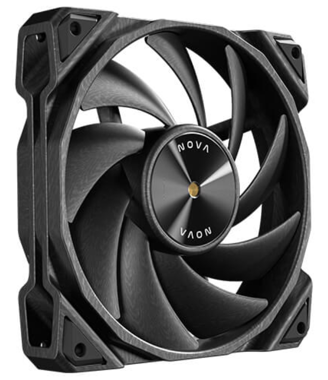 VENTILADOR CAJA ANTEC NOVA 3X VENT 120MM NEGRO - detalle