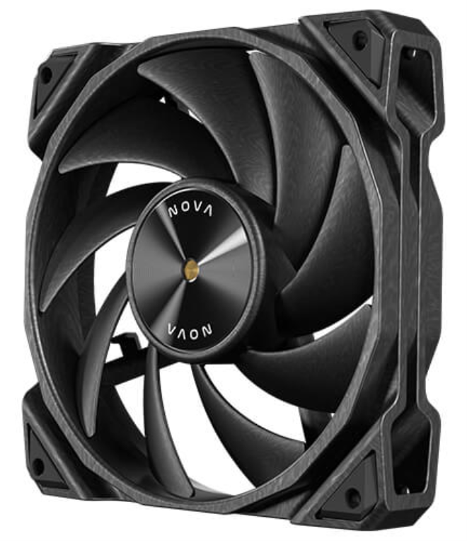 VENTILADOR CAJA ANTEC NOVA 3X VENT 120MM NEGRO - detalle