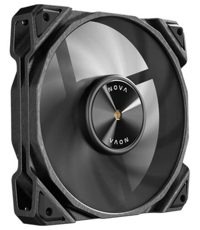 VENTILADOR CAJA ANTEC NOVA 3X VENT 120MM NEGRO - detalle