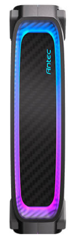 VENTILADOR CAJA ANTEC ORBIT ARGB 3X VENT REVERSE 120MM RGB NEGRO - detalle