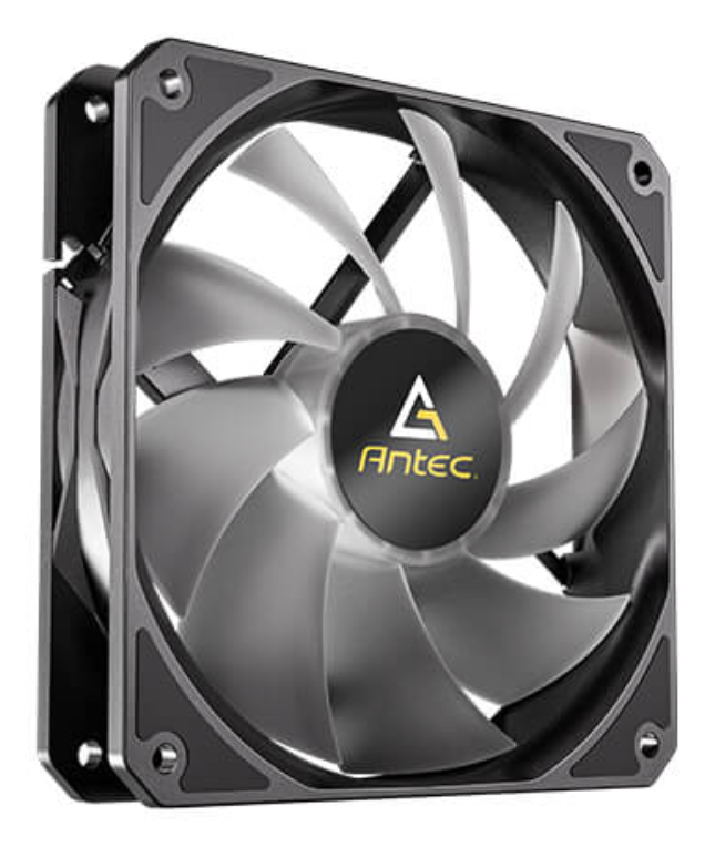 VENTILADOR CAJA ANTEC P12 ARGB 3X VENT REVERSE 120MM RGB NEGRO - detalle