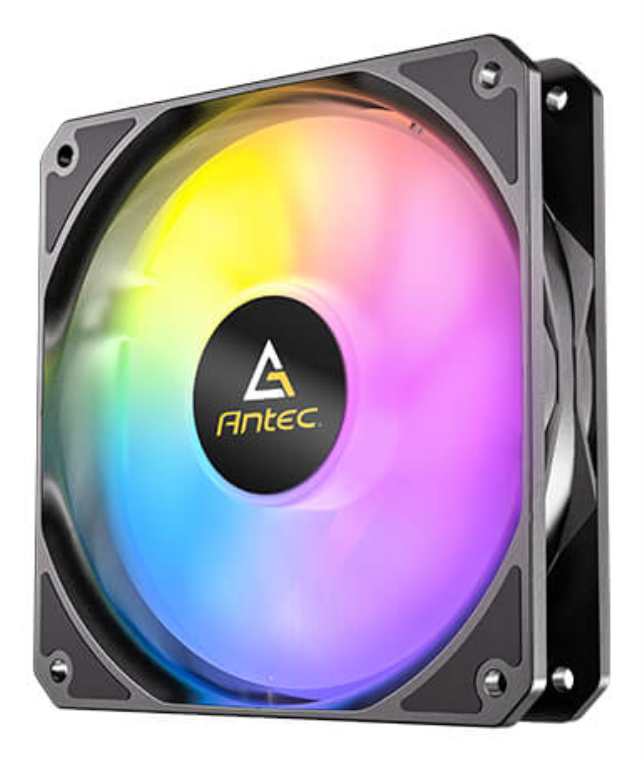 VENTILADOR CAJA ANTEC P12 ARGB 3X VENT REVERSE 120MM RGB NEGRO