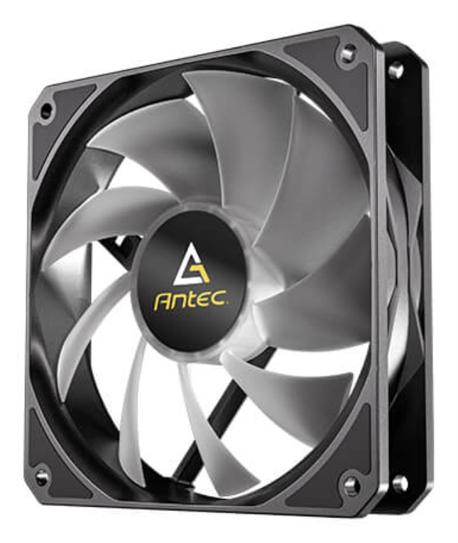 VENTILADOR CAJA ANTEC P12 ARGB 3X VENT REVERSE 120MM RGB NEGRO - detalle
