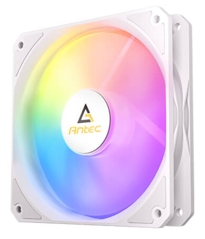 VENTILADOR CAJA ANTEC P12R ARGB 1X VENT REVERSE 120MM RGB BLANCO - detalle