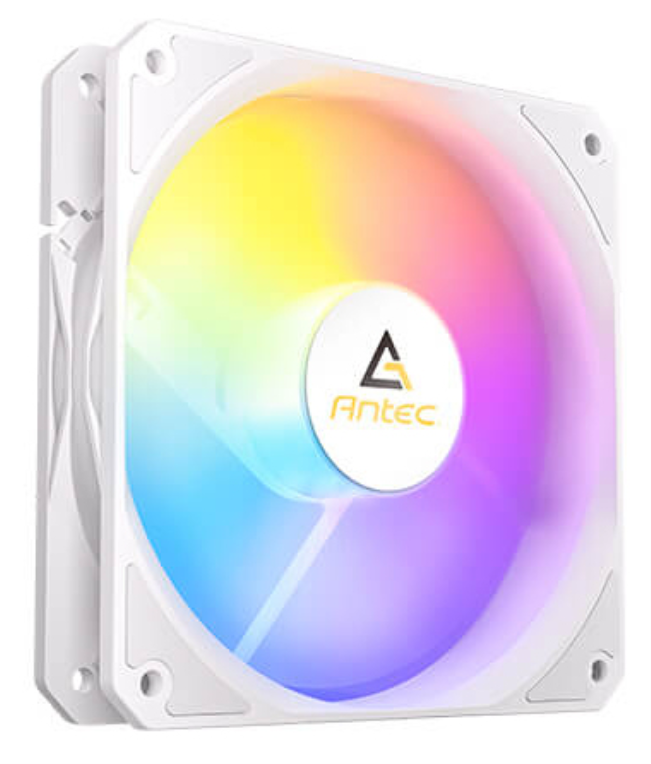 VENTILADOR CAJA ANTEC P12R ARGB 1X VENT REVERSE 120MM RGB BLANCO - detalle