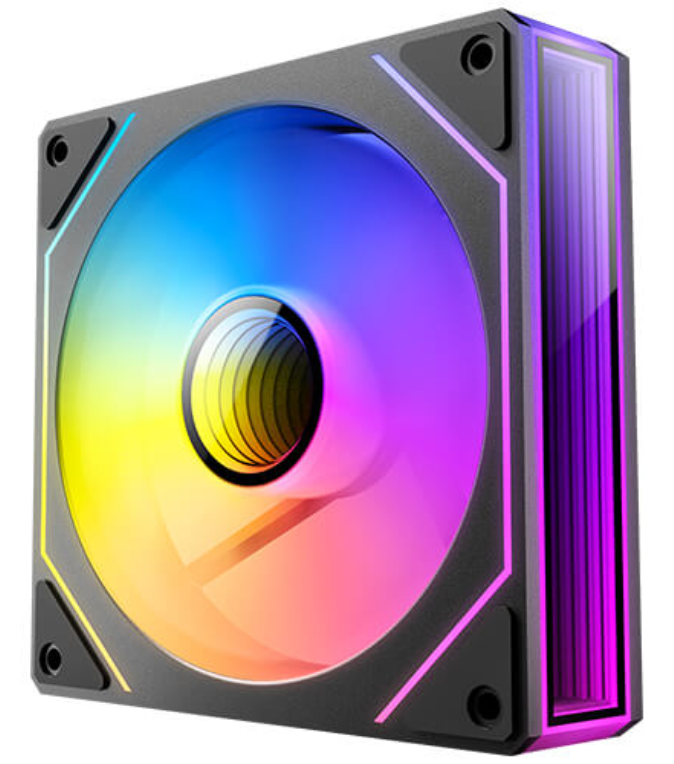 VENTILADOR CAJA ANTEC VISION ARGB 3X VENT 120MM RGB NEGRO - detalle