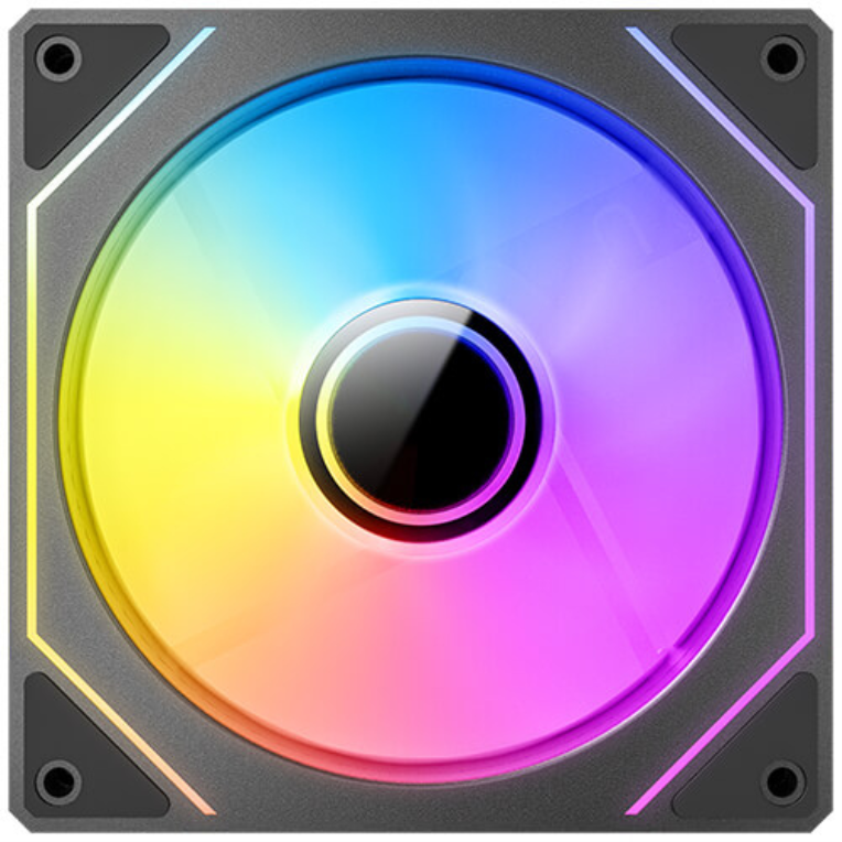 VENTILADOR CAJA ANTEC VISION ARGB 3X VENT 120MM RGB NEGRO - detalle