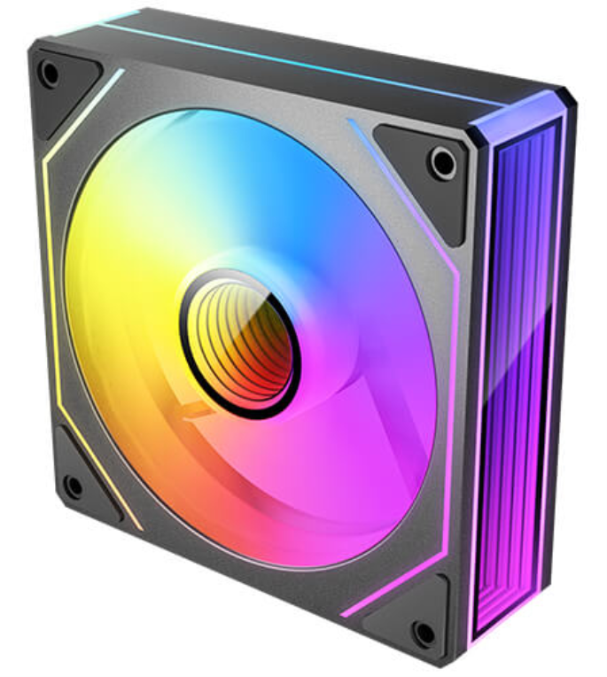VENTILADOR CAJA ANTEC VISION ARGB 3X VENT 120MM RGB NEGRO - detalle
