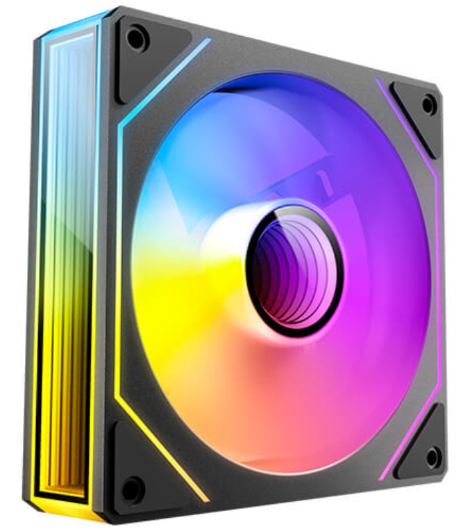 VENTILADOR CAJA ANTEC VISION ARGB 3X VENT REVERSE 120MM RGB NEGRO