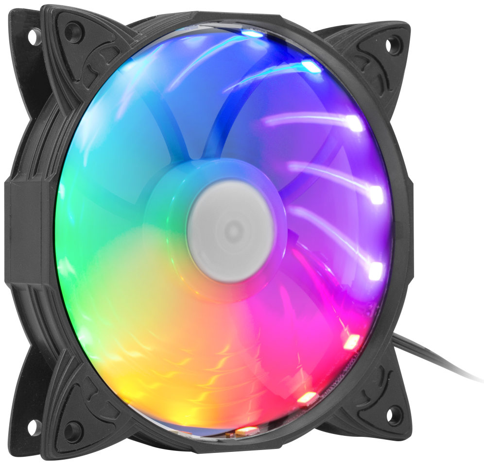 VENTILADOR CAJA GENESIS HYDRION 130 LED RGB 120 MM