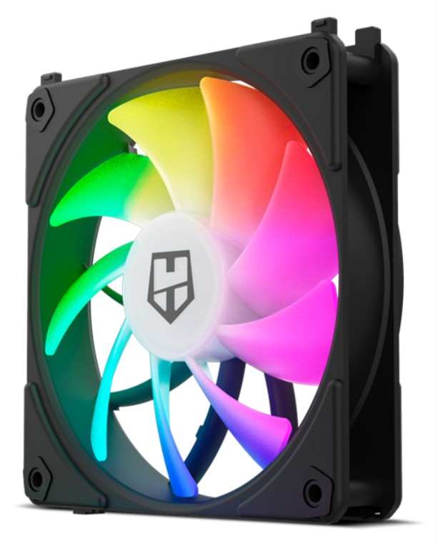 VENTILADOR CAJA NOX HUMMER EASYLINK ARGB FANS KIT NEGROS - detalle