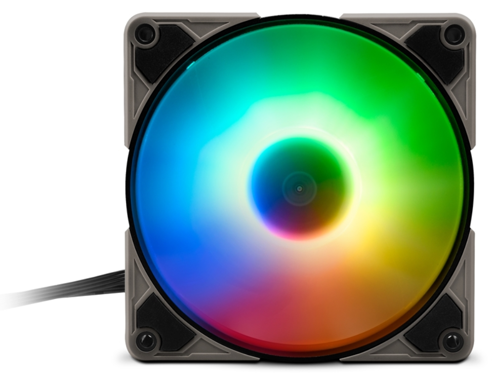 VENTILADOR CAJA SHARKOON SILENTSTORM 140 PWM RGB - detalle