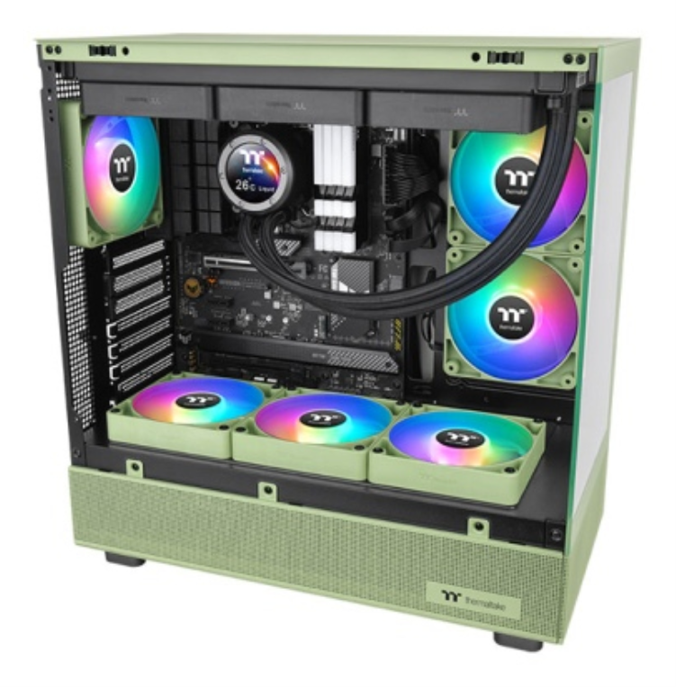 VENTILADOR CAJA THERMALTAKE CT120 ARGB 2XVENT AZUL HYDRANGEA - detalle