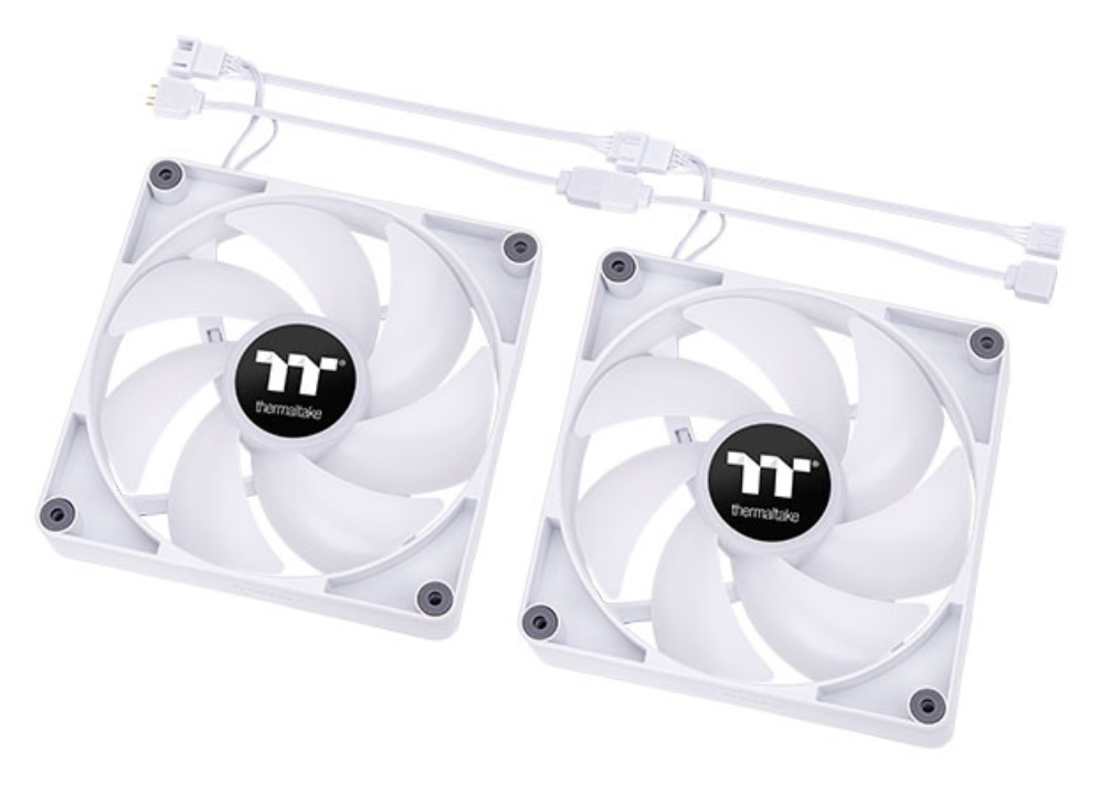 VENTILADOR CAJA THERMALTAKE CT140 ARGB 2XVENT 140MM BLANCO - detalle