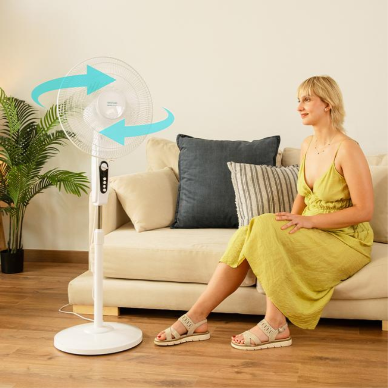 VENTILADOR CECOTEC 08297 515 MAXFLOW WHITE - detalle