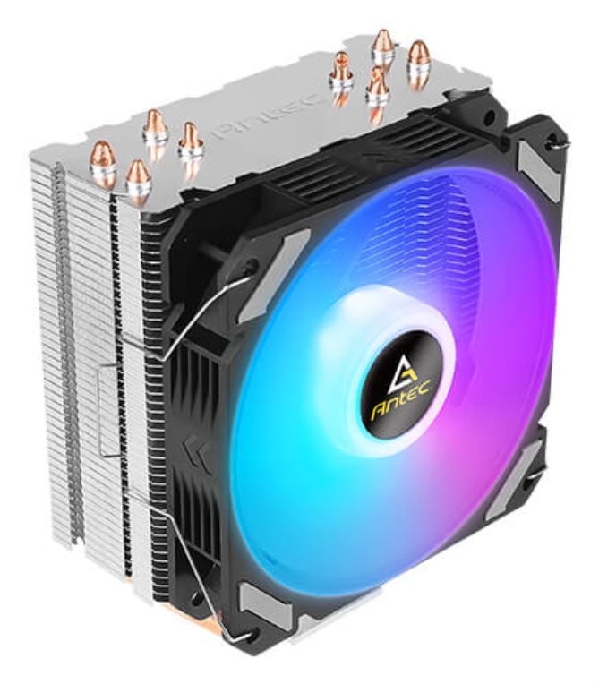VENTILADOR CPU ANTEC A400i 120 MM RGB NEGRO - detalle