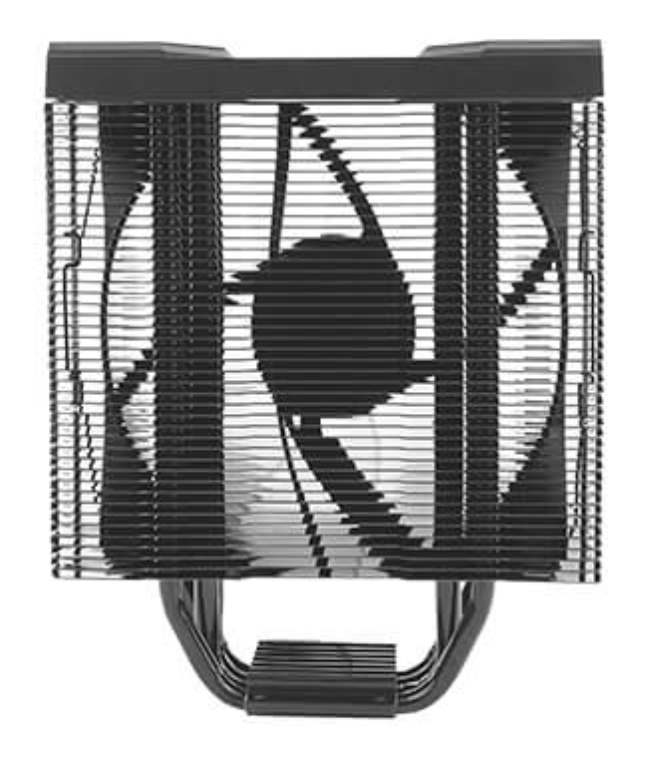 VENTILADOR CPU ANTEC FRIGUSAIR 400 ARGB NEGRO - detalle
