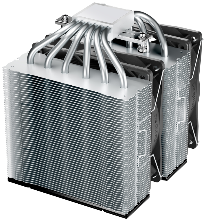VENTILADOR CPU BE QUIET PURE ROCK PRO 3 120MM NEGRO-PLATA - detalle