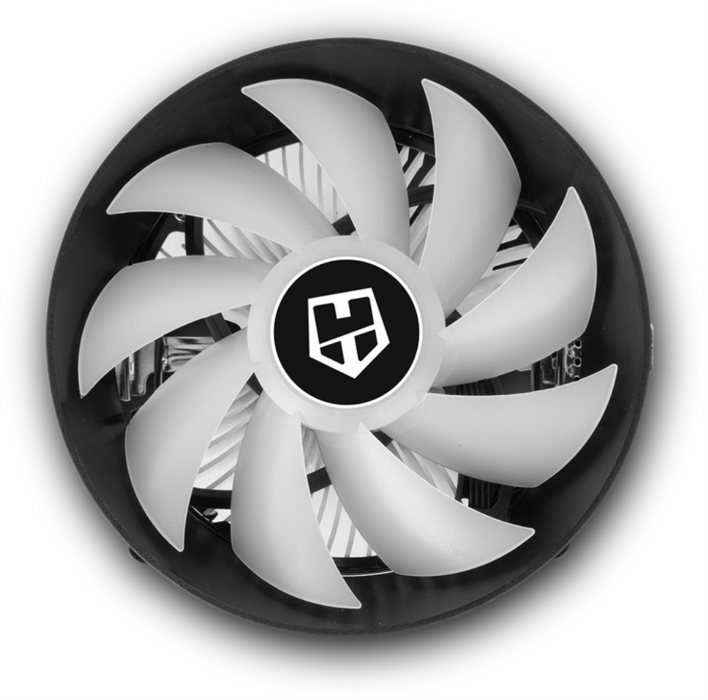 VENTILADOR CPU NOX HUMMER H-123PRO PWM RGB - detalle