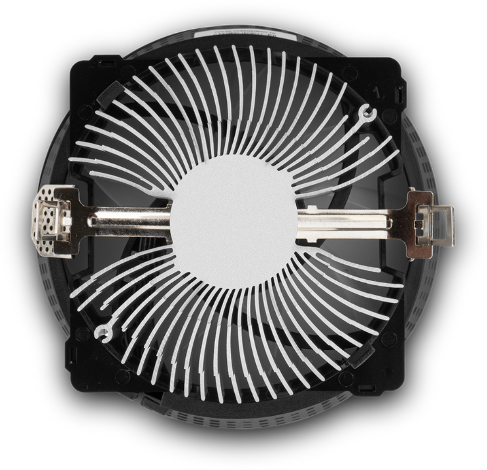 VENTILADOR CPU NOX HUMMER H-123PRO PWM RGB - detalle