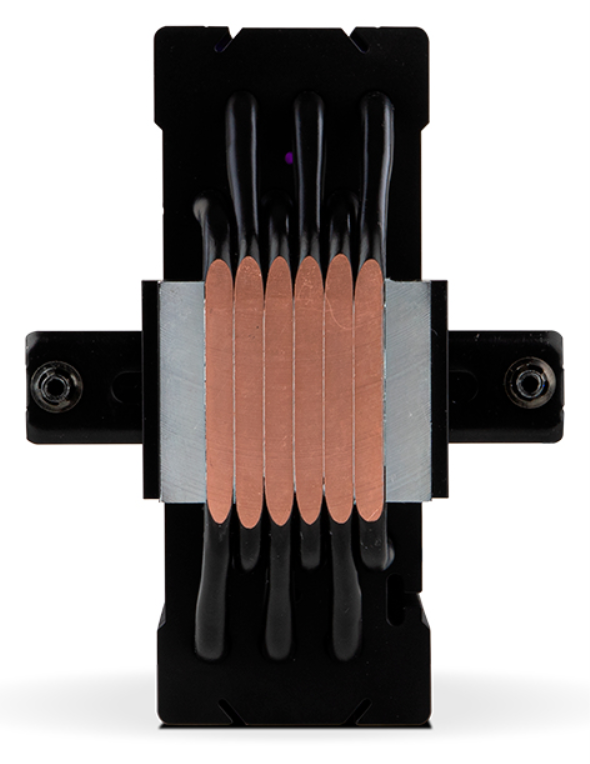 VENTILADOR CPU NOX HUMMER H-200 ARGB 2XVENT 130MM PWM - detalle