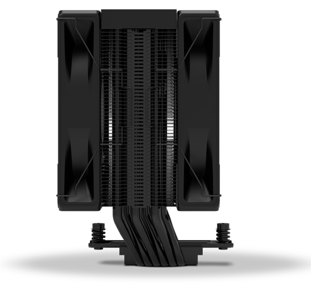 VENTILADOR CPU NOX HUMMER H-200 LCD 2XVENT 120MM PWM - detalle