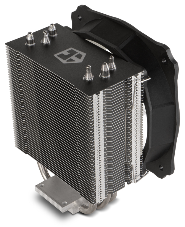 VENTILADOR CPU NOX HUMMER H212 120MM BLANCO - detalle