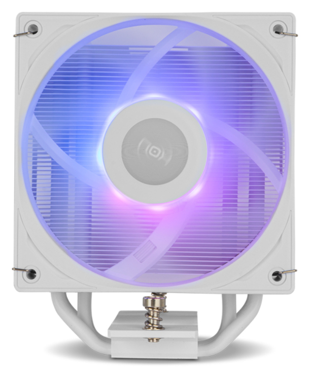 VENTILADOR CPU NOX HUMMER R-400ARGB BLANCO ALTO RENDIMIENTO - detalle
