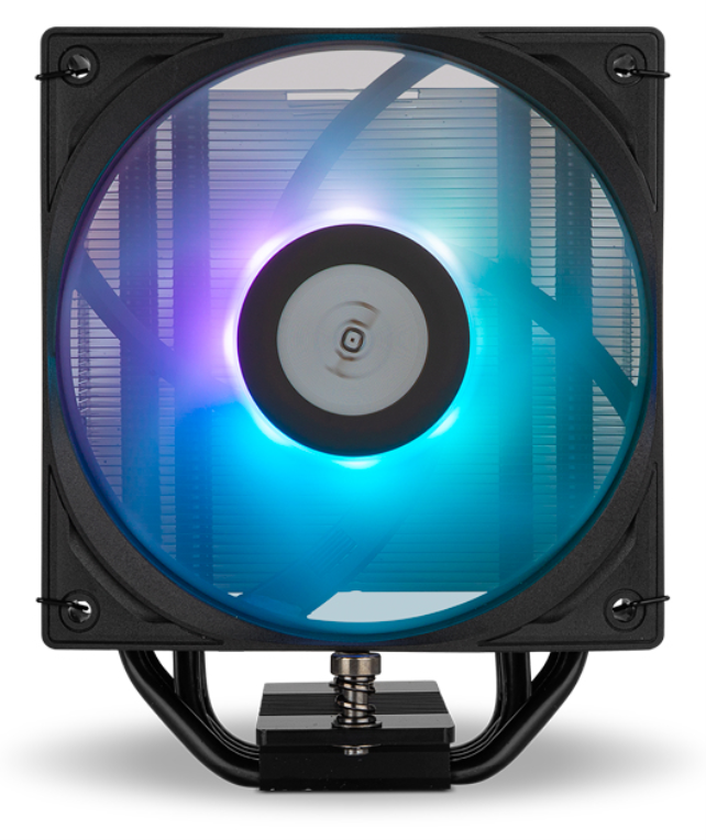 VENTILADOR CPU NOX HUMMER R-400ARGB NEGRA ALTO RENDIMIENTO - detalle